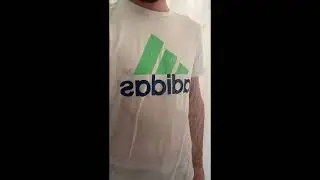 WetLook White Adidas Shirt and Leggings | Soaked Outfit