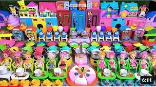 3:45 Minutes Satisfying with Unboxing Hello Kitty Tiny Kitchen Set | Miniature Cooking Mini Kitchen