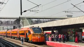 Inaugral Run of 02076 Kamakhya - Howrah Vande Bharat Sleeper Express. 