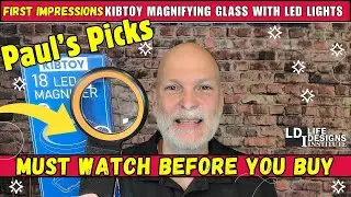 Paul's Picks: Kibtoy Lighted Magnifier: See Every Detail Without Squinting or Strain 🔍💡