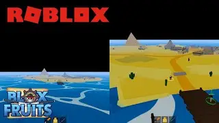 DONDE ESTA LA ISLA DESIERTO EN BLOX FRUITS | ROBLOX