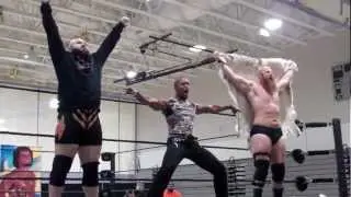 FCW WWE NXT Erick Rowan and J Bronson w/Byron Saxton (Part 1)