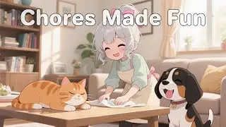 Music for Daily Chores | Fun Pop & Cute Songs to Keep You Moving 🎵 🧼💃