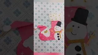Santa Socks papercraft decoration ideas 💡