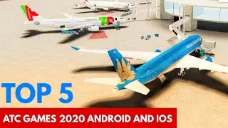 TOP 5 FREE Air Traffic Control/Airport Handling games 2024 | ANDROID & iOS