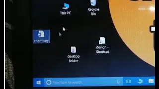 how to make desktop icons smaller in windows 10 laptop !! desktop icon size small kaise kare