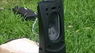 Overvolting a speaker and smash it