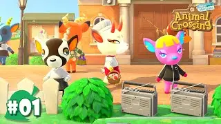Deer villagers singing Drivin' | Animal Crossing: New Horizons #01