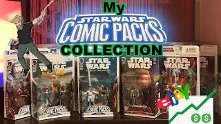 STAR WARS COMIC PACKS collection #toycollector #starwars #actionfigures #toyhunt #comics #comicbooks