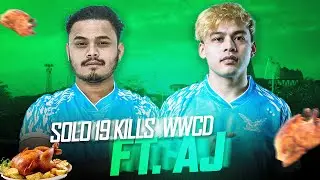 19 KILLS SOLO CHICKEN DINNER @cr7horaaYT  FT. @SGxAJ    SKYLIGHTZ GAMING VIDEO