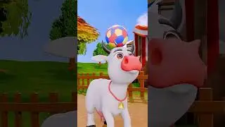 Gaiya Meri Gaiya 3D Kids Rhyme | Hindi Nursery Rhymes for Kids | Children Song |  #hindirhymes​
