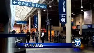 Heavy Northeast snow delays train service along busy East coast corridor