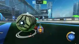 Rocket League - Soccar - DFH Stadium (Circuit) Arena Match
