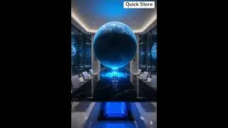 🌌 The Future of Office Spaces! 🚀 Luxury Futuristic Conference Room #shorts