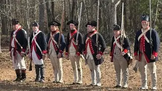Historic Firing Demo (RevWar) (Cont. Line/British Line #history #subscribe #shorts #historia #musket