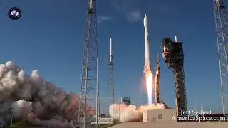 ULA Launches TDRS-M Satellite / REMOTE CAMERA VIEWS