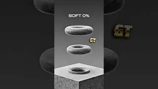 0% Soft vs 100% Soft 3D Soft Body Blender Simulation #3danimation #blenderanimation #3dart