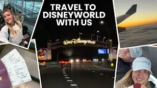 TRAVEL TO DISNEYWORLD WITH US | Travel day, day 1 of our trip, walmart, becoming DVC members