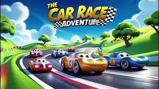 🚗🏁 The Car Race Adventure! 🎶🎉 | A High-Speed Journey for Kids