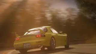 Red Suns Legend: RX-7 Cinematic Tribute | Assetto Corsa x Initial D