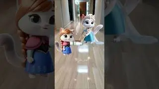 Oh no, my sister Anna 😭 #pixar #comedy #prank #cat #cats