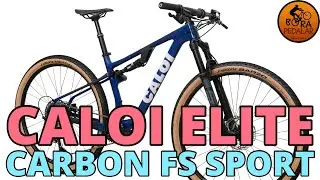 Ficha Técnica da CALOI ELITE CARBON FS SPORT - A Nova Full Suspension da Caloi | Bora Pedalar