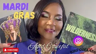MARDI GRAS MAKEUP LOOK | The Queen by Eloise | Wilderness by Beauty Bay #kirfcollabs
