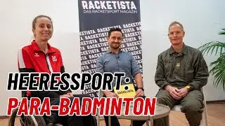 Heeressport am Beispiel von Badminton - Talk mit Henriett Ko&oacute;sz und Christian Krammer