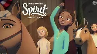The Legendary Rider, Pru Granger! | SPIRIT RIDING FREE | Netflix