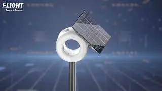 New Product Launch: Popular Beautiful RGB Ring Shape Solar Path Light.