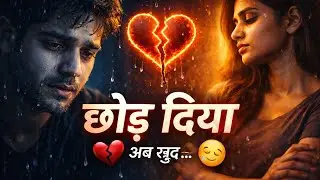 छोड़ दिया 😔 | Late Night Sad Song | Broken Heart Story | Hindi Breakup Song