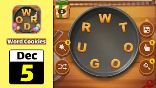 Word Cookies December 5 2021 Daily Puzzle Walkthrough