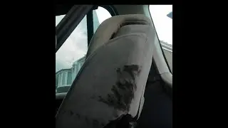 How to remove oil from car seats.