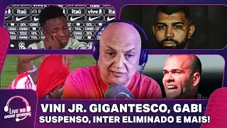 O CHORO DE VINI JR.; GABIGOL SUSPENSO POR 2 ANOS; INTER CAI NO GAUCH&Atilde;O e muito mais | LIVE DO ANDR&Eacute;