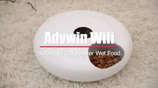 Advwin Smart Automatic Pet Feeder for Wet and Dry Food
