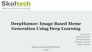DeepHumor: Image-based Meme Generation using Deep Learning