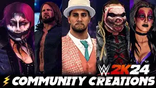 WWE 2K24 INSANE REALISTIC COMMUNITY CREATIONS ⏐ NO MODS - Part 3