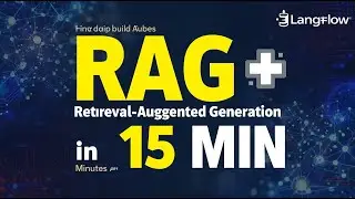 How to build a Retrieval-Augmented Generation (RAG) AI with Langflow in just 15 minutes.#Langflow