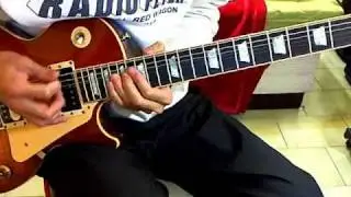 Santa Klaus - Cities of the Sun solo ( cover by Trevor Chen )