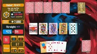 200k+ in 1 straight hand on BALATRO [flipped jokers final boss]