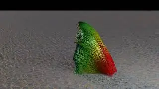 Mixamo + geometry nodes fun