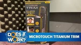 Does It Really Work: Microtouch Titanium Trim