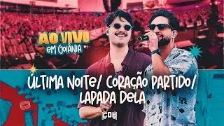 CDB - Última noite/Coração partido/Lapada dela  [ DVD Ao Vivo em Goiânia]