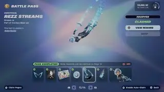 How to Unlock Rezz Streams Contrail in Fortnite | Battle Pass Rewards Page 12