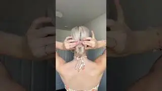 Viral Hair Hack!!✨ #bunhairstyle #easyhairstyles #hairstyles #hairtok #bunhack #viral #trends