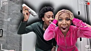 SHAVING MY FIANCÉE HAIR BALD 👩‍🦲 PRANK 😱 * HILARIOUS *