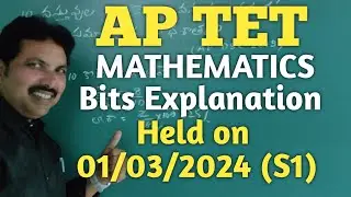 AP TET/MATHEMATICS BITS