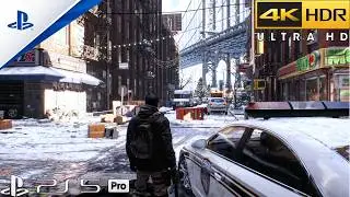 WINTERFEST in Tom Clancy DIVISION | 4K HDR Ultra Realistic Graphics