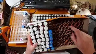 How to make a home made ink vile holder