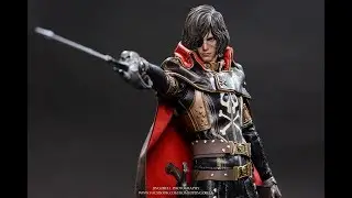 Hot Toys Space Pirate Captain Harlock with Throne of Arcadia MMS223